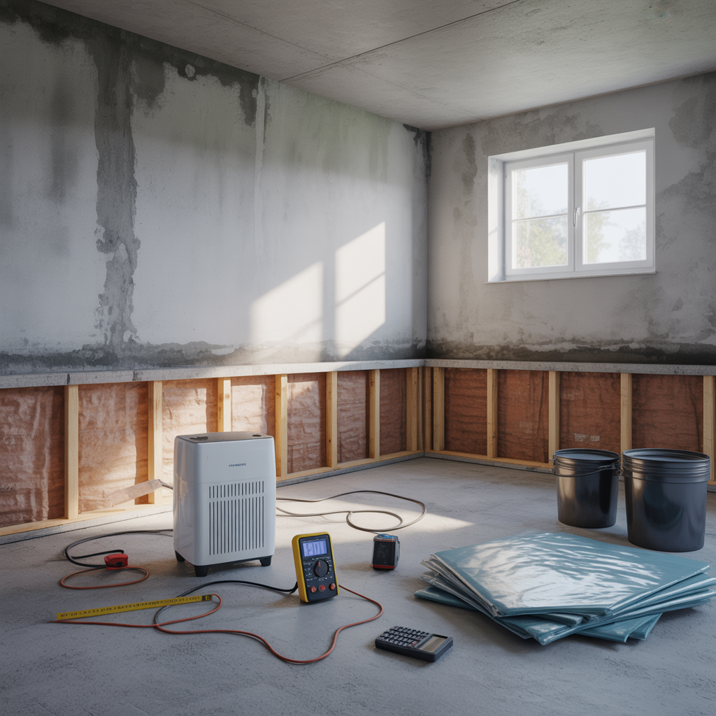 renovera kallare efter fuktskada felsokning och kostnader